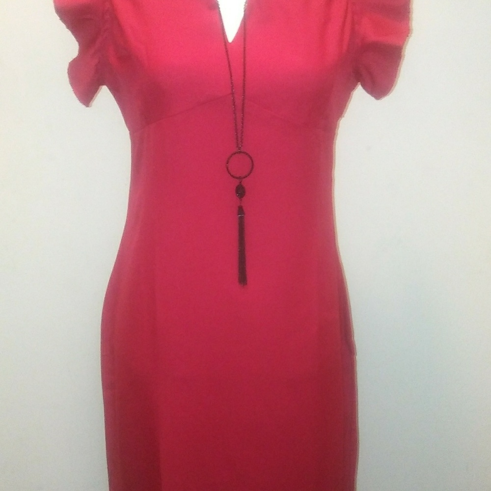 Wine color dress (SOLD)